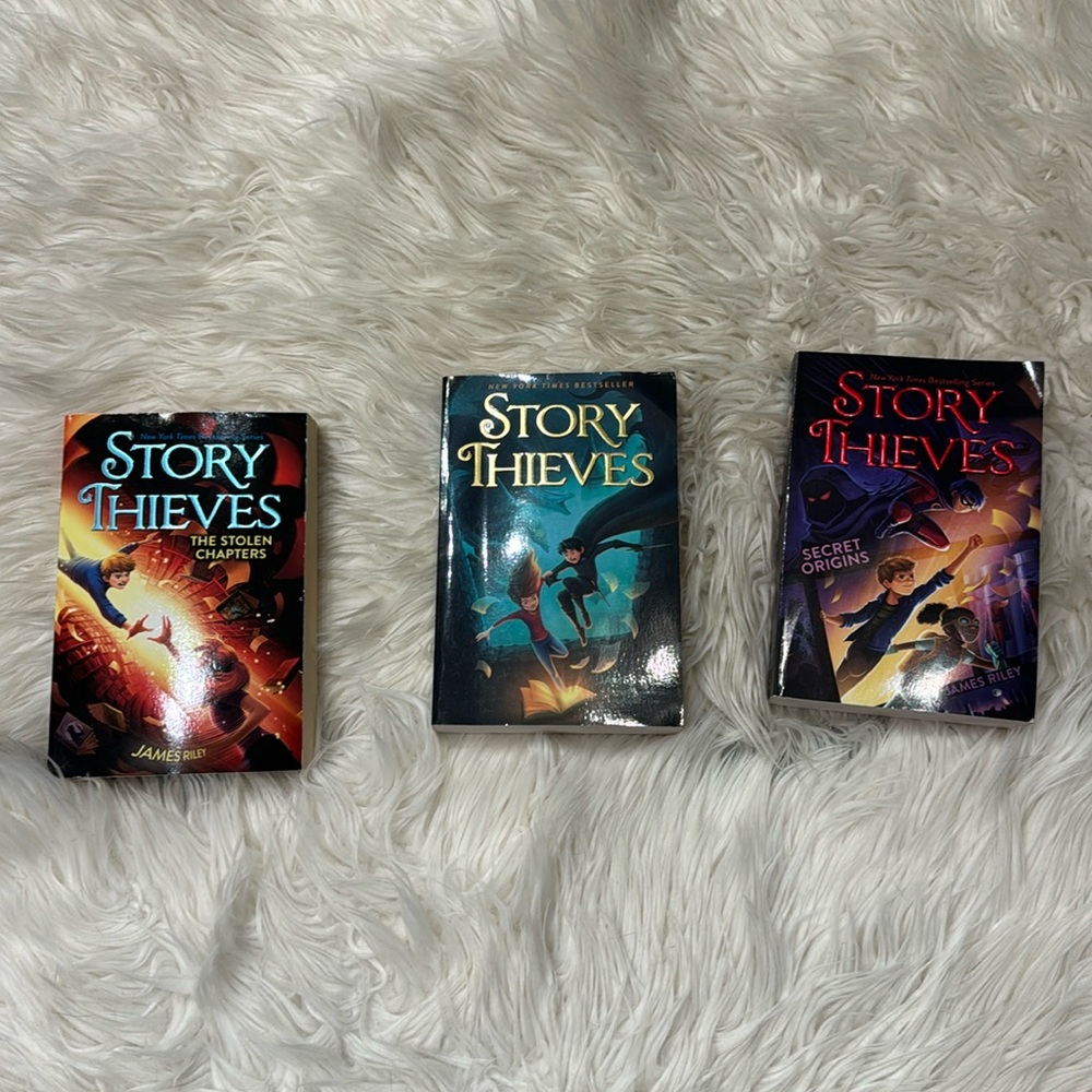 3 story Thieves books by James Riley